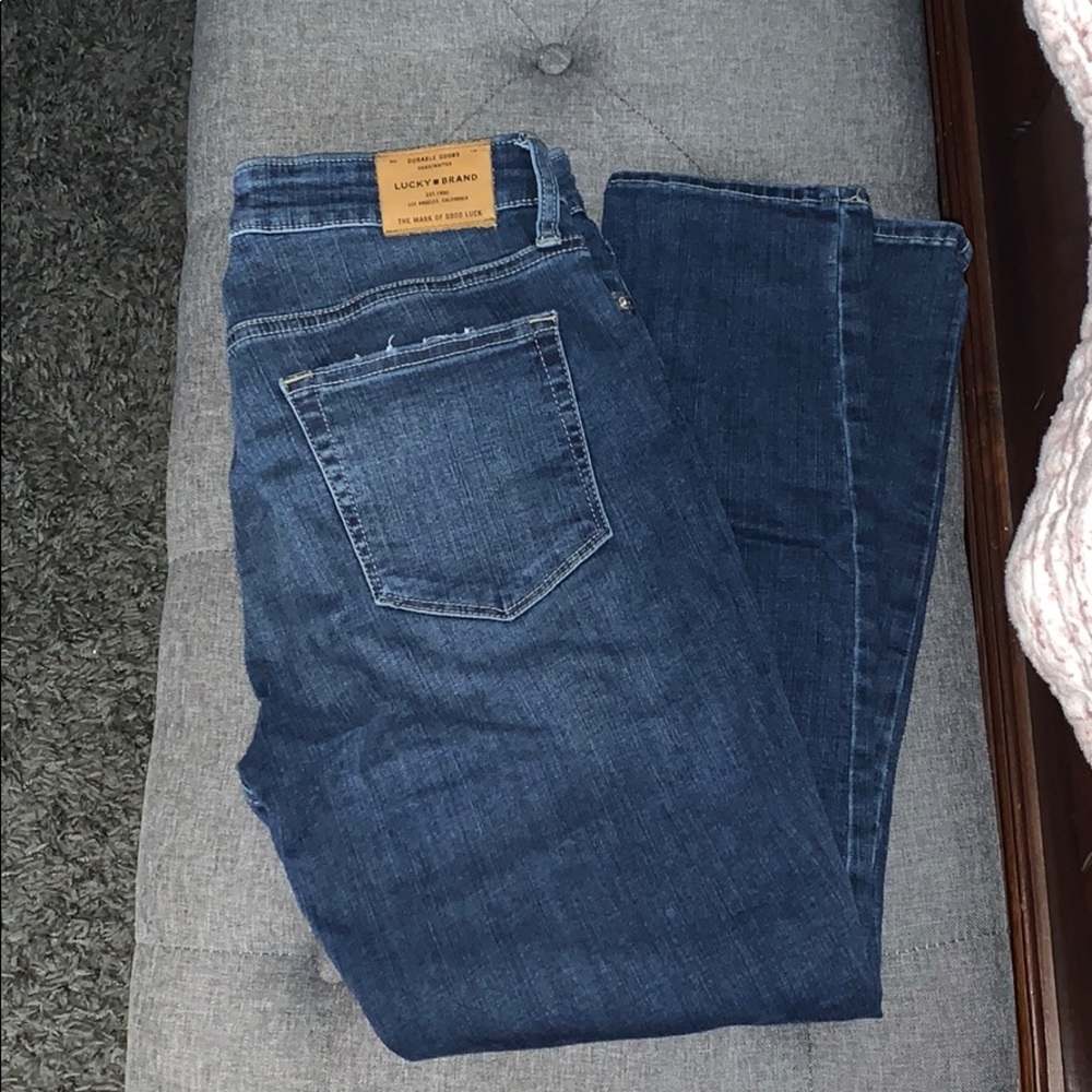 Lucky Brand-Dark wash Hayden Skinny jeans